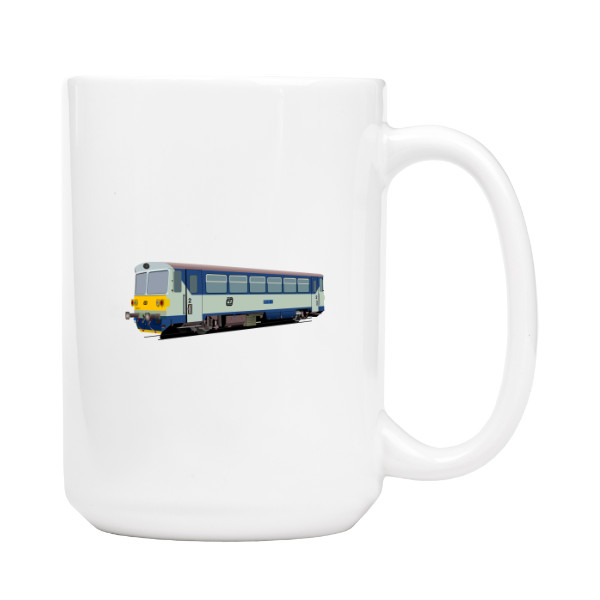 Hrnek velký s potiskem Motorový vůz 810 "šukafon" nátěr "ODS"