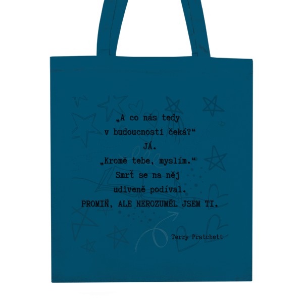 Nákupní taška unisex s potiskem A co nás tedy...