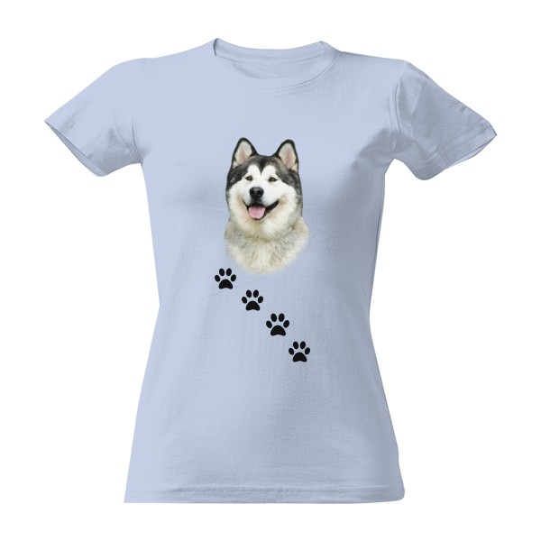 Tričko s potiskem Aljašský malamut