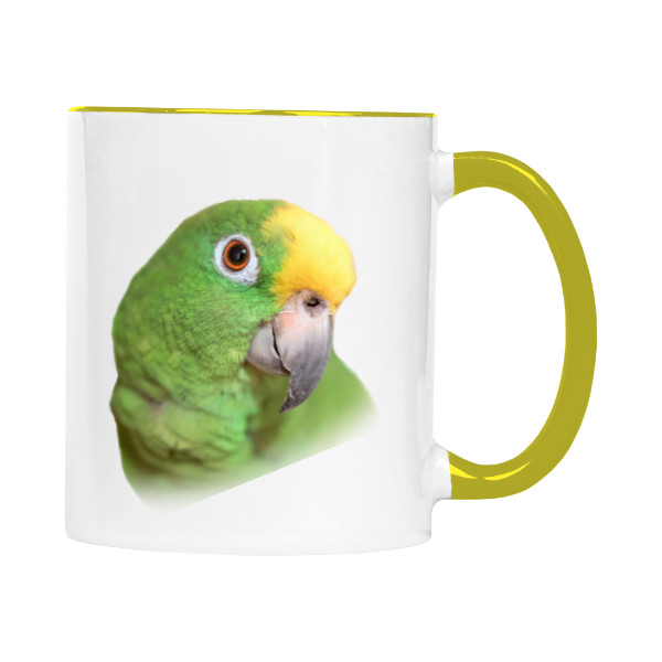 Hrnek malý barevný s potiskem Amazoňan 