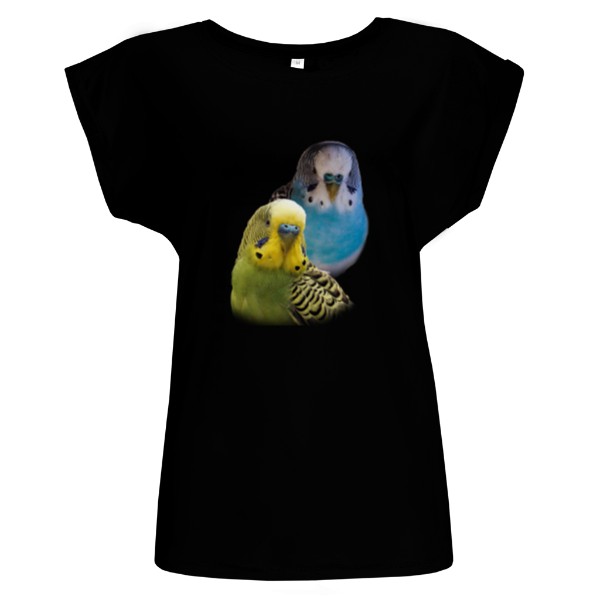 Tričko s potiskem Andulka vlnkovaná