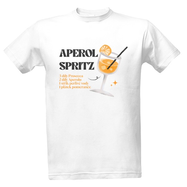 Tričko s potiskem Aperol Spritz