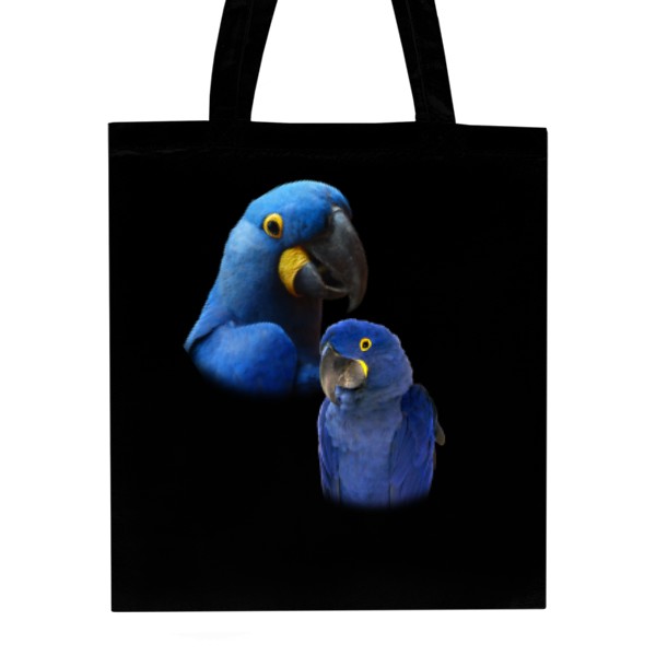 Nákupní taška unisex s potiskem Ara hyacintový