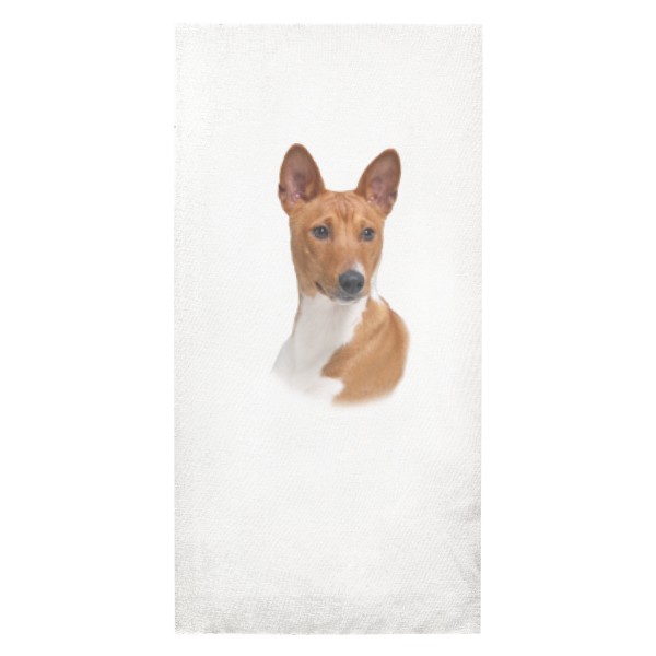 Nákrčník/bandana s potiskem Basenji