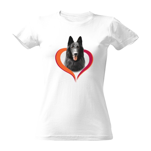 Tričko s potiskem Belgický ovčák