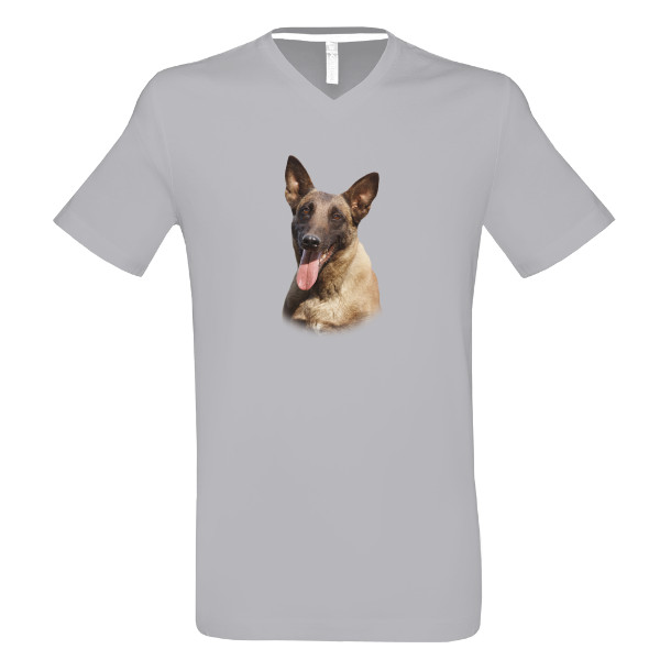 Tričko s potiskem Belgický ovčák Malinois