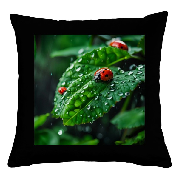 Polštář bavlněný  s potiskem Berušky