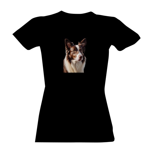 Tričko s potiskem Border kolie