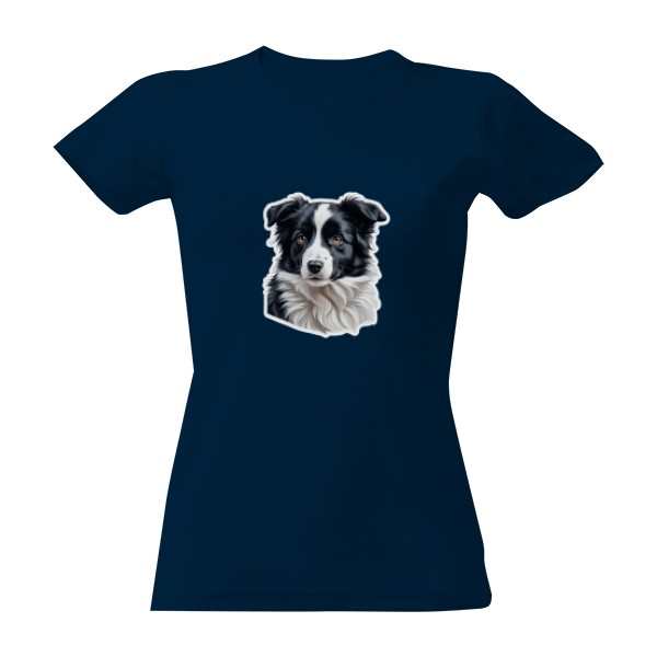 Tričko s potiskem Border kolie