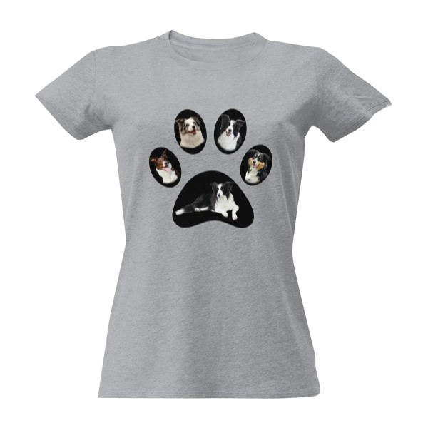 Tričko s potiskem Border kolie