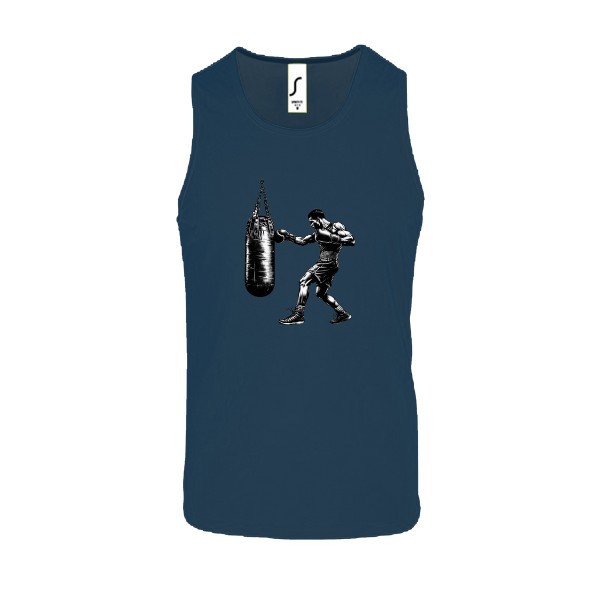 Pánské funkční tílko s potiskem Boxovací pytel