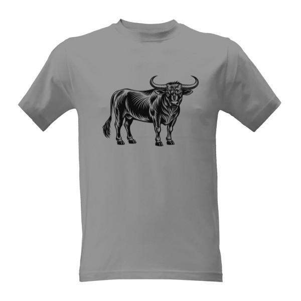 Tričko s potiskem Býk