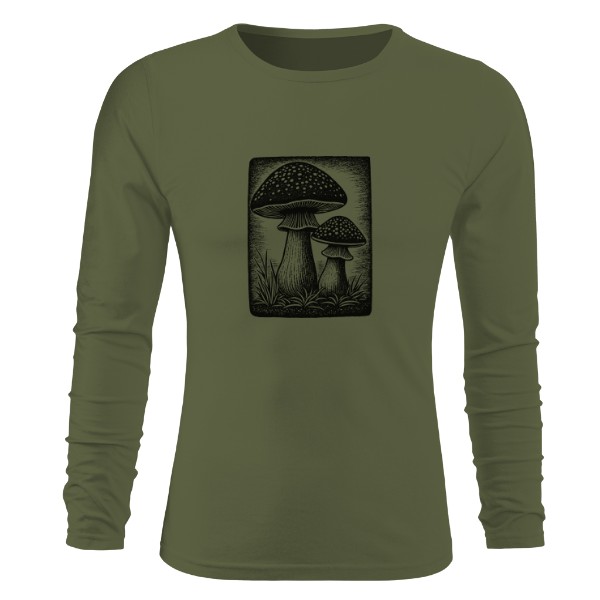 Tričko s potiskem Houby