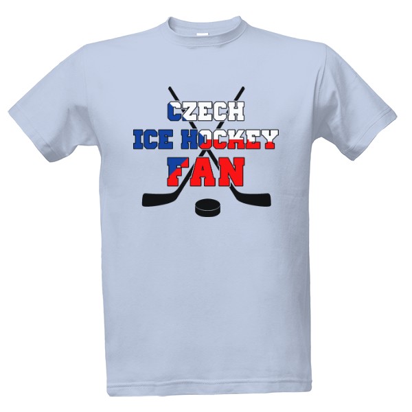 Tričko s potiskem Český hokejový fanoušek