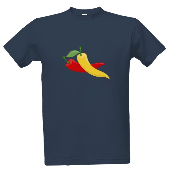 Tričko s potiskem Chilli papričky