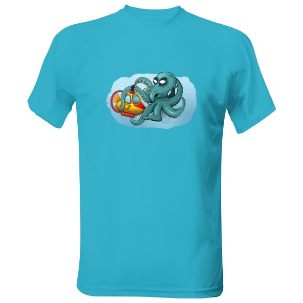 Pánské funkční tričko s potiskem Chobotnice