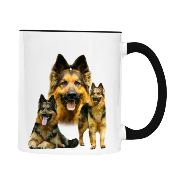 Hrnek malý barevný s potiskem Chodský pes