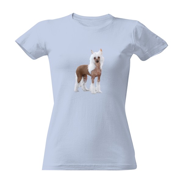 Tričko s potiskem Čínský chocholatý pes