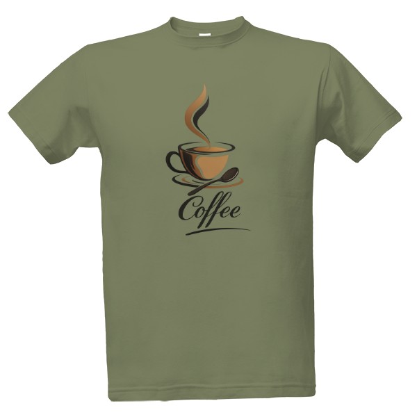 Tričko s potiskem Coff