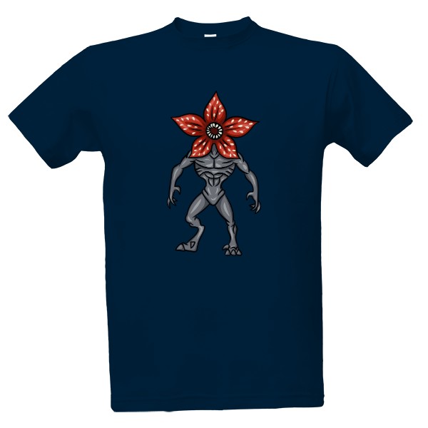 Tričko s potiskem Demogorgon květ