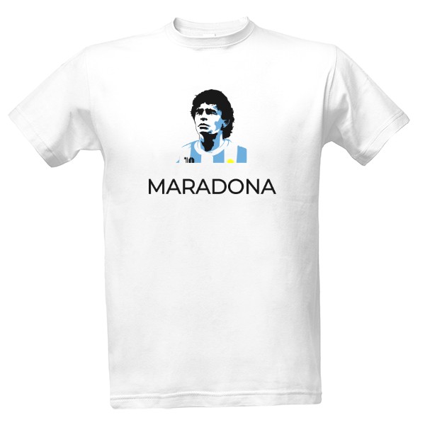 Tričko s potiskem Diego Maradona