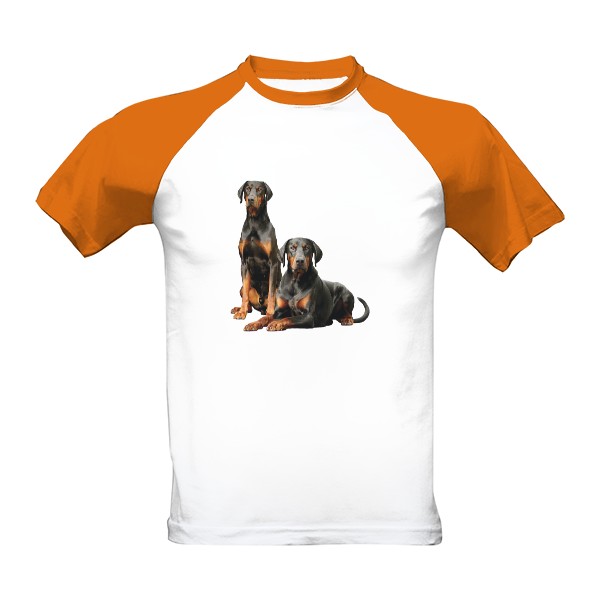 Tričko s potiskem Dobrman