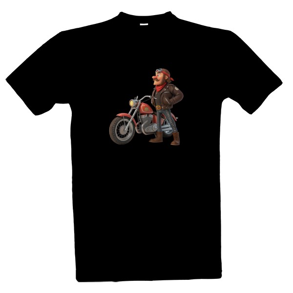 Tričko s potiskem Motorkář