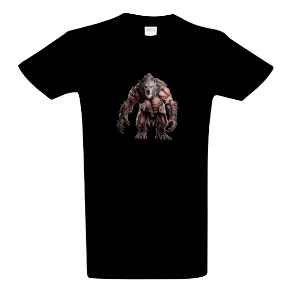 Tričko s potiskem Drsný vlk