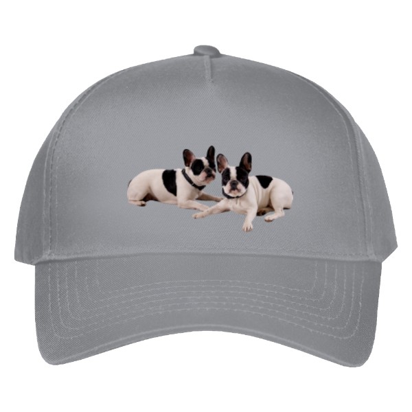 Kšiltovka s potiskem Francouzský buldoček