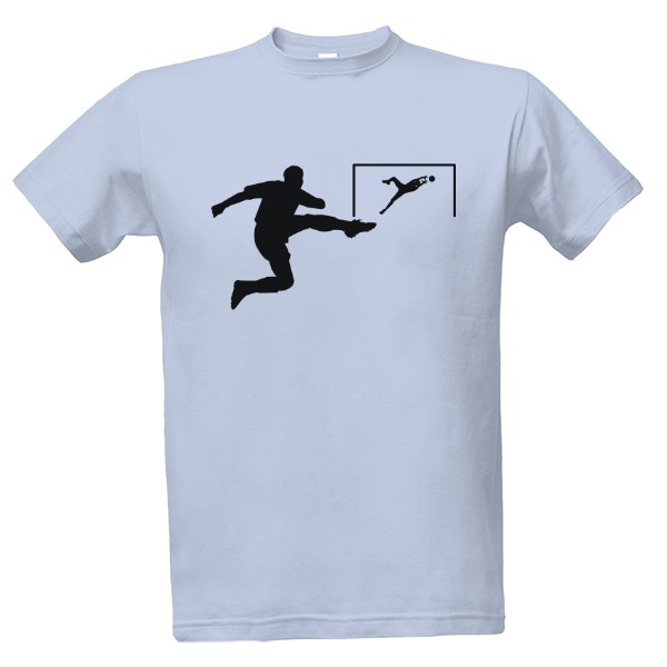 Tričko s potiskem Fotbalista a brankář