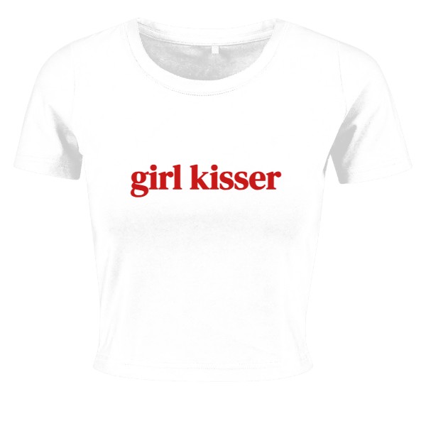 Tričko s potiskem Girl kisser