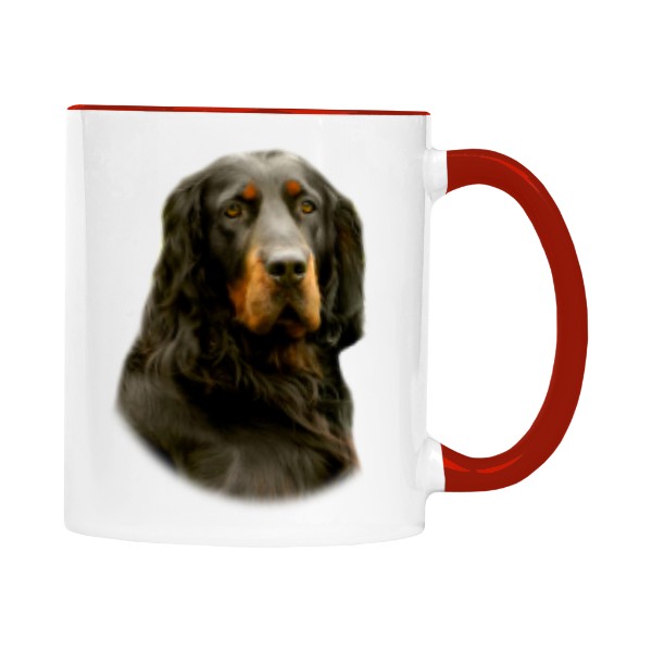 Hrnek malý barevný s potiskem Gordonsetr