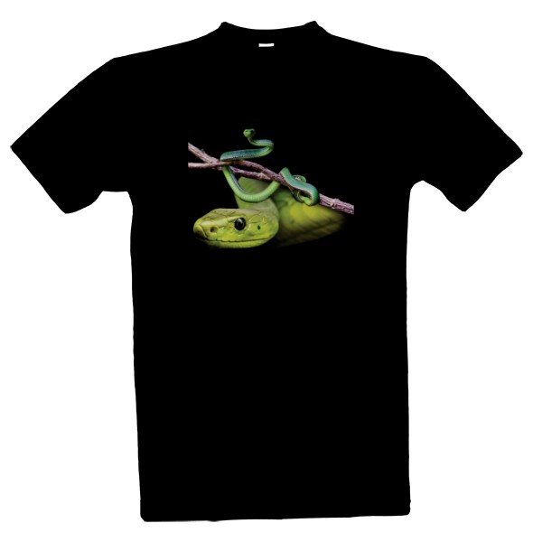 Tričko s potiskem Had