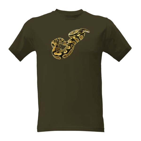 Tričko s potiskem Had