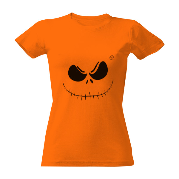 Tričko s potiskem halloween face