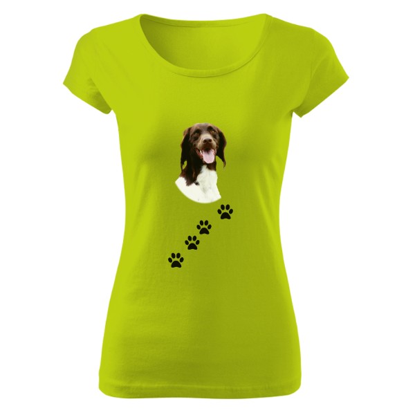 Tričko s potiskem Münsterlandský ohař 