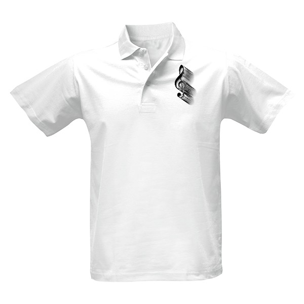 Pánská polokošile Single s potiskem Houslový klíč