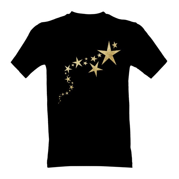 Tričko s potiskem Hvězdy