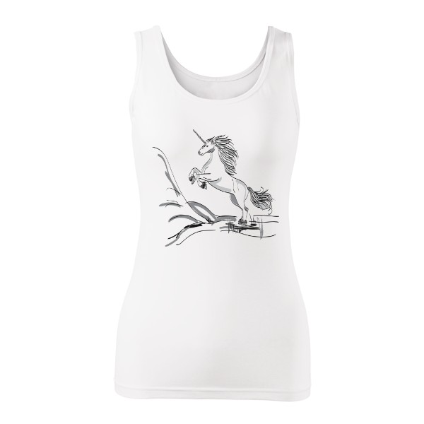 Tričko s potiskem Jednorožec