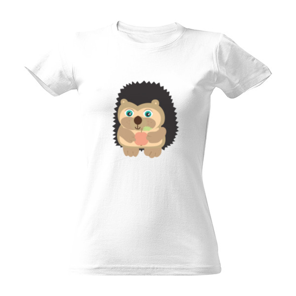 Tričko s potiskem Ježek