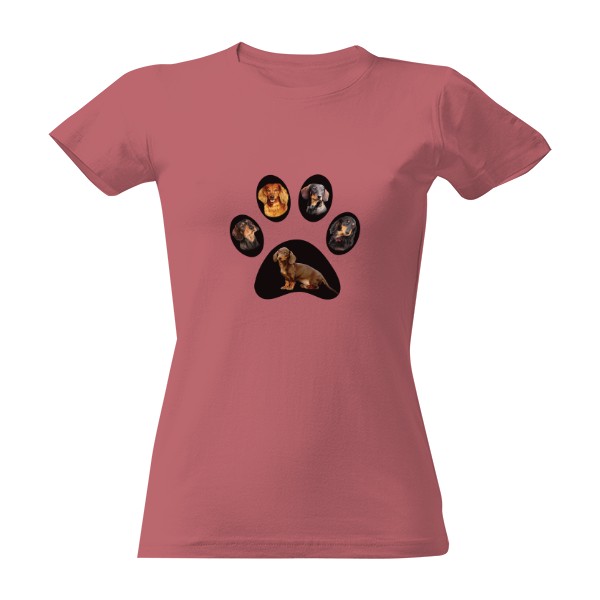 Tričko s potiskem Jezevčíci