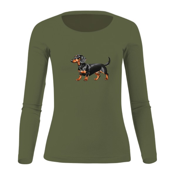 Tričko s potiskem Jezevčík