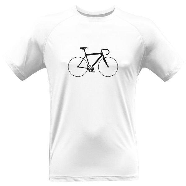 Pánské funkční tričko Premium s potiskem Jízdní kolo