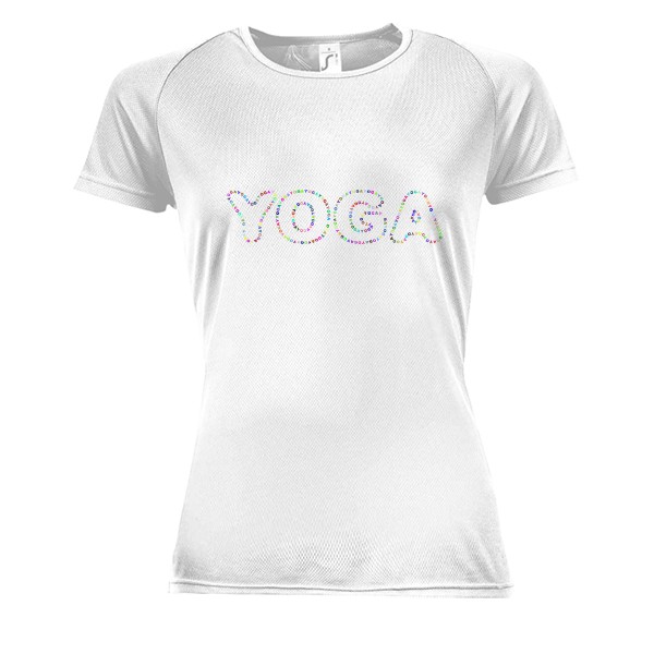 Dámské funkční tričko s potiskem Jóga