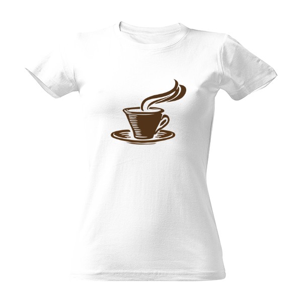 Tričko s potiskem Kafíčko