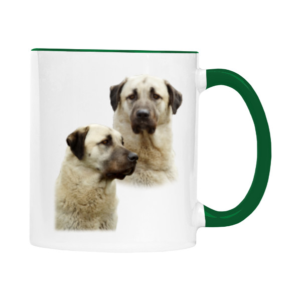 Hrnek malý barevný s potiskem Kangalský pastevecký pes