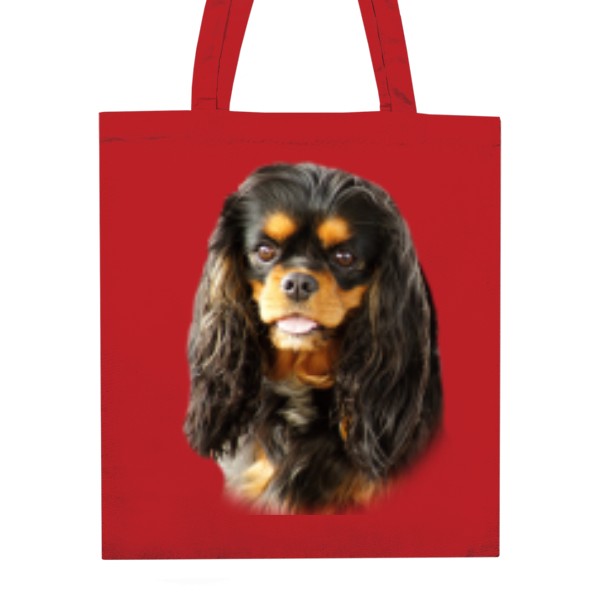 Nákupní taška unisex s potiskem Kavalír King Charles Španěl