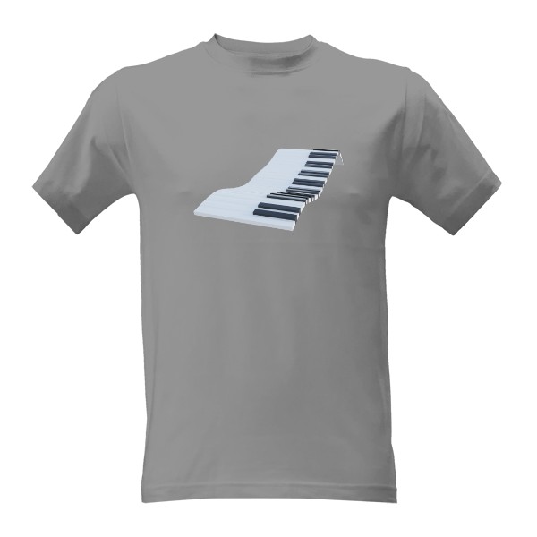 Tričko s potiskem Klávesy