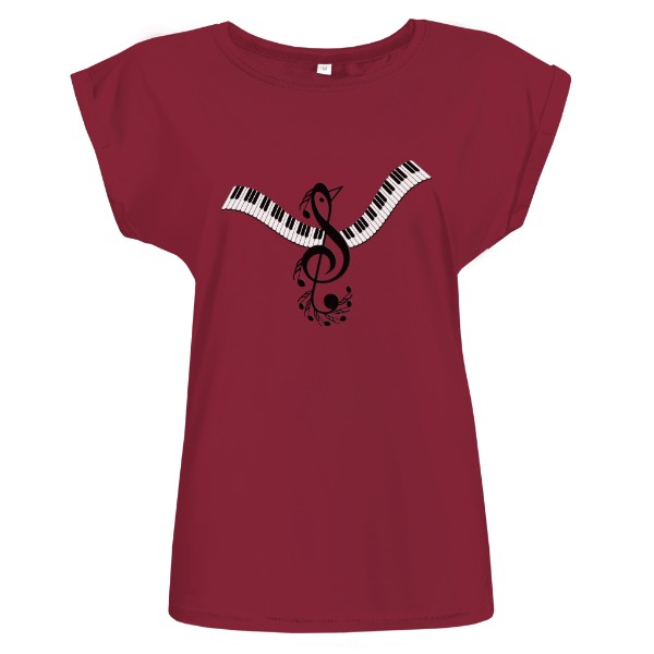 Tričko s potiskem Klávesy