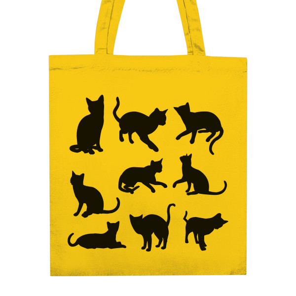 Nákupní taška unisex s potiskem Kočky